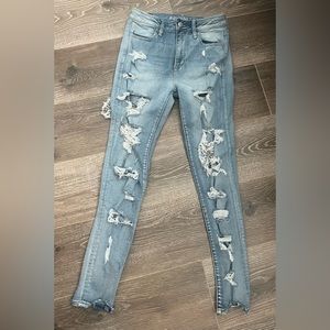 American Eagle distressed jeans